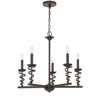 Foto 1 | Foto 1 | Candelabro Cal Forbach  Metal  60 W X 5  Diseño De Vela - Venta Internacional.