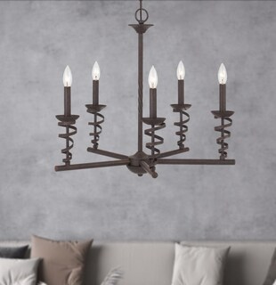 Foto 2 | Foto 2 | Candelabro Cal Forbach  Metal  60 W X 5  Diseño De Vela - Venta Internacional.