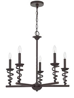 Foto 3 | Foto 3 | Candelabro Cal Forbach  Metal  60 W X 5  Diseño De Vela - Venta Internacional.