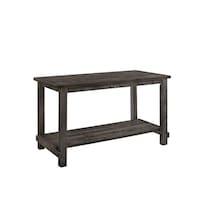 Mesa Yardlio 73830 Alto De Mostrador Gris Desgastado 160x84x18 Cm - Venta Internacional.
