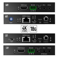 Set Extensor Hdmi Key Digital Kd-x444sp 50m 4k Hdr Hdcp 2.2 - Venta Internacional.