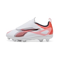 Tenis Para Fútbol Puma Ultra Play V Fg/ag Tacos Jr Para Niño Blanco