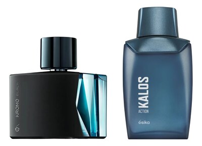 Foto 1 | Foto 1 | Set de 2 Fragancias Ésika Kromo Black 90 ml + Kalos Action 100 ml
