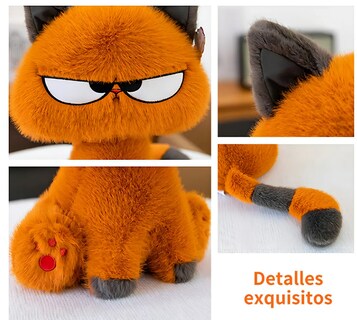 Foto 3 | Foto 3 | Gato de Peluche Xtellar Marrón 25 cm