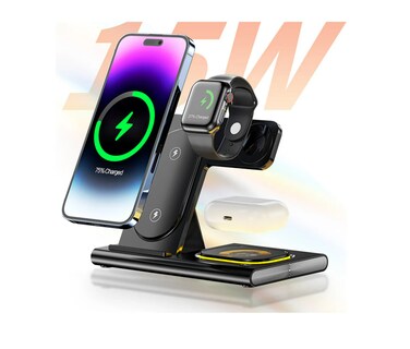 Foto 4 | Foto 4 | 4 En 1 Cargador Inalámbrico Para Iphone/iwatch/airpods