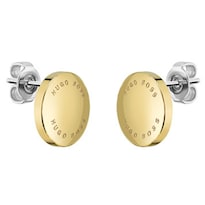 Aretes Para Mujer Boss Medallion 1580159 Acero Dorado