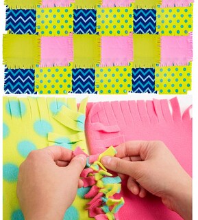 Foto 3 | Foto 3 | Kit Para Mantas Manualidades Para Niños Sin Costura De Color