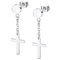 Pendientes Lotus Style Men's Earrings Para Hombre Ls2175-4/1 Plateado