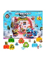 Calendario de Adviento Mrbeast Hyper Fusion Con Figuras Coleccionables Y Accesorios Edición Navideña