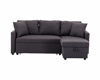 Foto 1 | Foto 1 | Sofá Easy Living Modelo Segovia Con Almacenamiento  Gris Oscuro