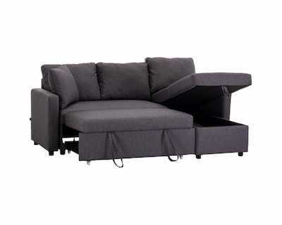 Foto 5 | Foto 5 | Sofá Easy Living Modelo Segovia Con Almacenamiento  Gris Oscuro