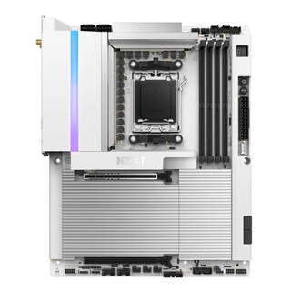 Foto 1 | Foto 1 | Tarjeta Madre Atx Nzxt X870e Rgb Socket Am5 Wifi 7 Ddr5 Color Blanco