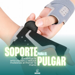 Foto 8 | Foto 8 | Muñequera Con Férula Para Pulgar Spica | Soporte Tendinitis