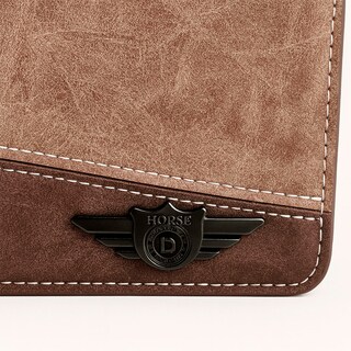 Foto 6 | Foto 6 | Cartera Vinipiel Camel Tarjetero Wings Horse Imperial