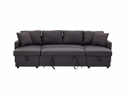 Foto 4 | Foto 4 | Sofá Easy Living Modelo Duomo Con Doble Almacenamiento  Gris Oscuro