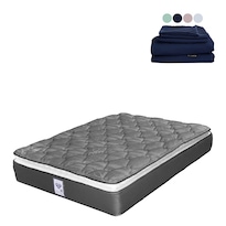 Colchón Spring Air Aries Queen Size + Sábanas Softy