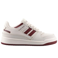 Tenis Dama Death Bear 439 Latte/vino Tenis Urbano Mujer Casual Talla 22 A 26 M