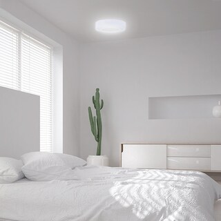 Foto 7 | Foto 7 | Estevez  Luminaria Led Para Sobreponer  Drum Halo Led  135 Mm  6 Watts + 3 Watts  4000k  Color Blanco