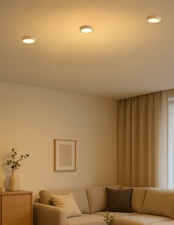 Foto 6 | Foto 6 | Estevez Luminaria Led Para Sobreponer Drum Smart 6 Pulgadas 12 Watts Rgbw Wifi Color Blanco Control Por Voz