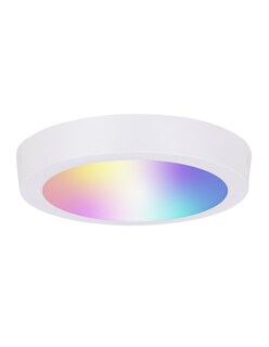 Foto 1 | Foto 1 | Estevez Luminaria Led Para Sobreponer Drum Smart 8 Pulgadas 18 Watts Rgbw Wifi Color Blanco Control Por Voz