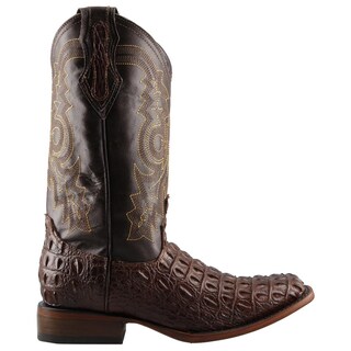 Foto 1 | Foto 1 | Bota Vaquera Hombre Desert Boots Bt177 Cafe En Piel Para Caballero Talla 25 A 30 M