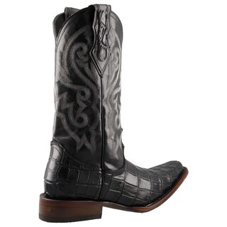 Foto 3 | Foto 3 | Bota Vaquera Caballero Desert Boots Bh903 Negro  En Piel Para Hombre Talla 25 A 30 M