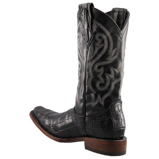 Foto 4 | Foto 4 | Bota Vaquera Caballero Desert Boots Bh903 Negro  En Piel Para Hombre Talla 25 A 30 M