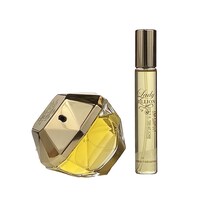 Perfume Paco Rabanne Lady Million Eau De Toilette  50 Ml  Juego De 2 Piezas - Venta Internacional.