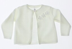 Suéter Para Niña Chicos Olé 4009 Blanco Elegante