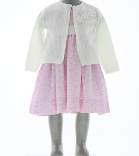 Foto 4 | Foto 4 | Suéter Para Niña Chicos Olé 4009 Blanco Elegante