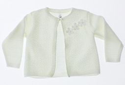 Suéter Para Niña Chicos Olé 4009 Blanco Elegante