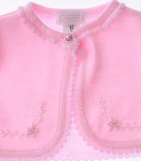 Foto 5 | Foto 5 | Suéter Para Niña Chicos Olé 4011 Rosa Elegante