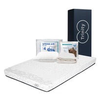 Colchón En Caja Restonic Trinity Queen Size + Almohada Osos + Protector Ultra