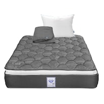 Colchón Spring Air Aries Matrimonial+ Almohada Royal + Protector  De Colchón Lux