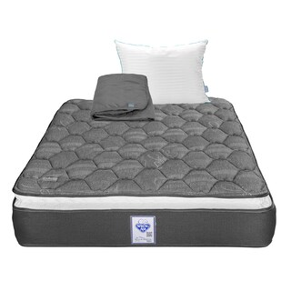 Foto 1 | Foto 1 | Colchón Spring Air Aries Matrimonial+ Almohada Royal + Protector  De Colchón Lux