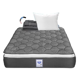 Foto 1 | Foto 1 | Colchón Spring Air Aries King Size + Almohada Royal + Juego De Sábanas Royal