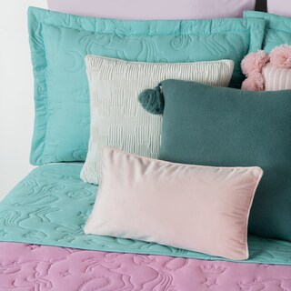 Foto 4 | Foto 4 | Edredón Ligero Esquimal Matrimonial Pinsonic Doble Vista Con Fundas De Almohada Unicornio