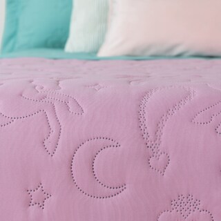 Foto 5 | Foto 5 | Edredón Ligero Esquimal Matrimonial Pinsonic Doble Vista Con Fundas De Almohada Unicornio