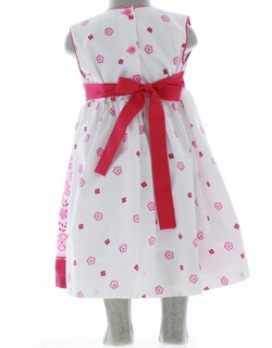 Foto 3 | Foto 3 | Vestido Para Niña Chicos Olé 3932 Blanco Con Flores