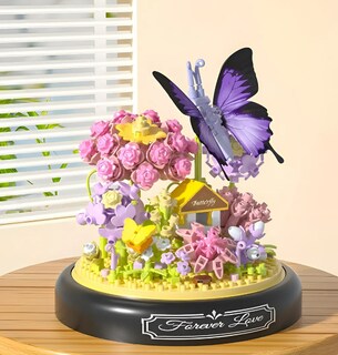 Foto 2 | Foto 2 | Juego De Bloques Xtellar De Construcción Deramo De Flores 582pcs