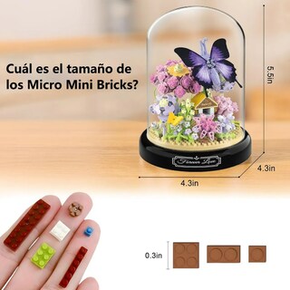 Foto 3 | Foto 3 | Juego De Bloques Xtellar De Construcción Deramo De Flores 582pcs