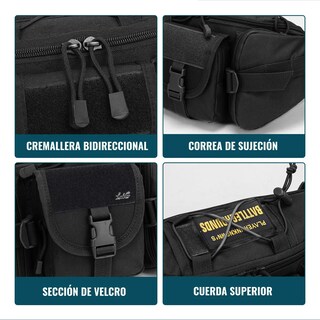 Foto 2 | Foto 2 | Cangurera Lab.g  Impermeable Riñonera Deportiva Negro