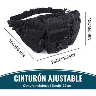 Foto 3 | Foto 3 | Cangurera Lab.g  Impermeable Riñonera Deportiva Negro