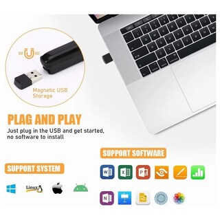 Foto 2 | Foto 2 | Apuntador  Lab.g Presentador Láser Inalámbrico Usb Recargable Negro