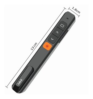 Foto 3 | Foto 3 | Apuntador  Lab.g Presentador Láser Inalámbrico Usb Recargable Negro