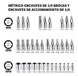 Foto 3 | Foto 3 | Juego De Herramientas Lab.g  Mecánicas 46pcs Negro