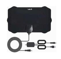 Antena De Tv Lab.g  Digital Hd Para Interiores Antena Hdtv 4k 1080p Negro