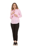 Blusa Ferrioni Rosa Dama