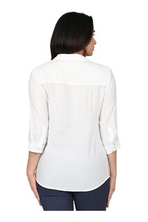 Foto 4 | Foto 4 | Blusa Ferrioni Blanco Dama