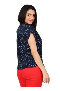 Foto 4 | Foto 4 | Blusa Ferrioni Azul Dama